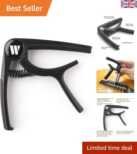 Versatile black guitar - versatile,